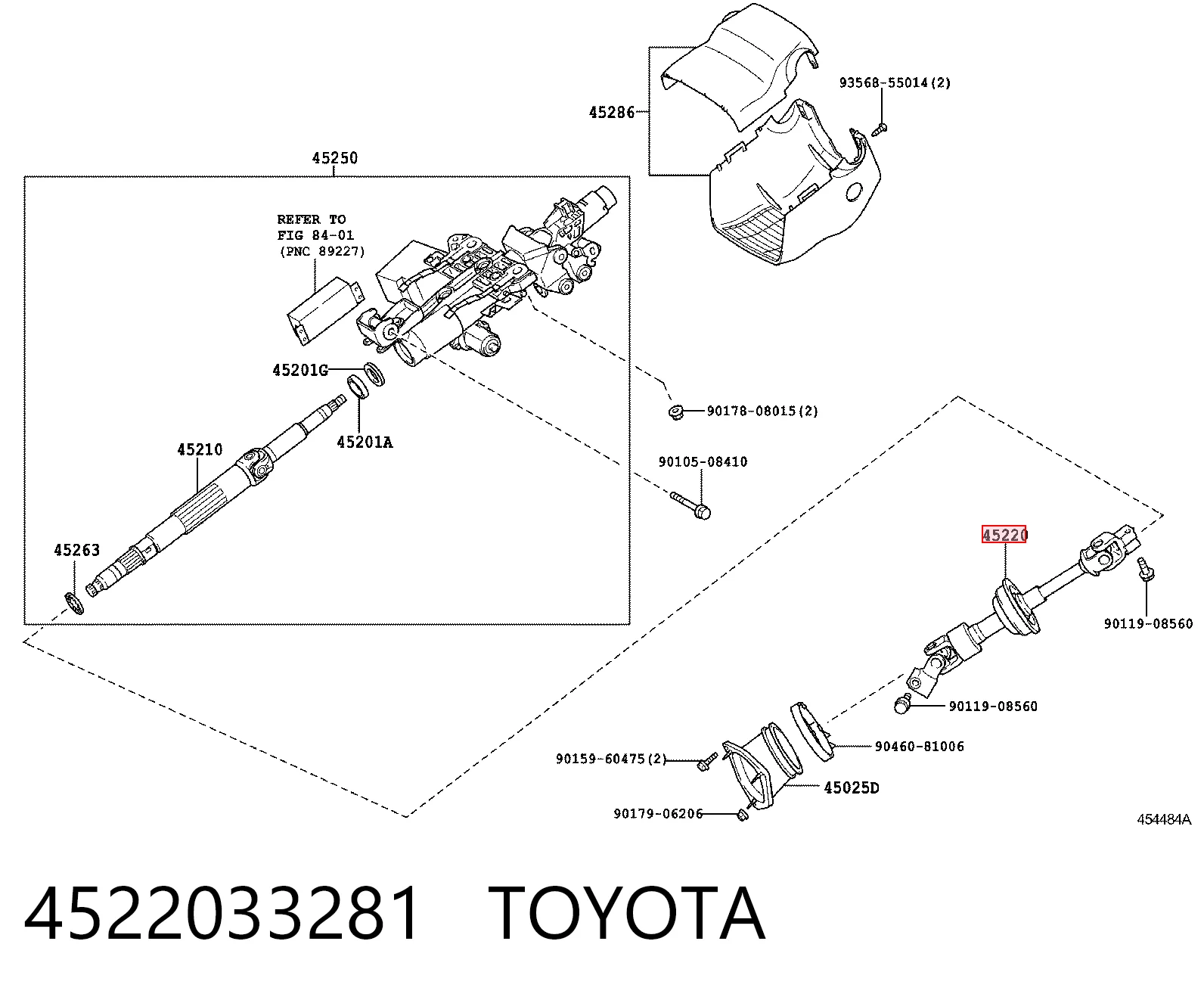 4522033281 Toyota