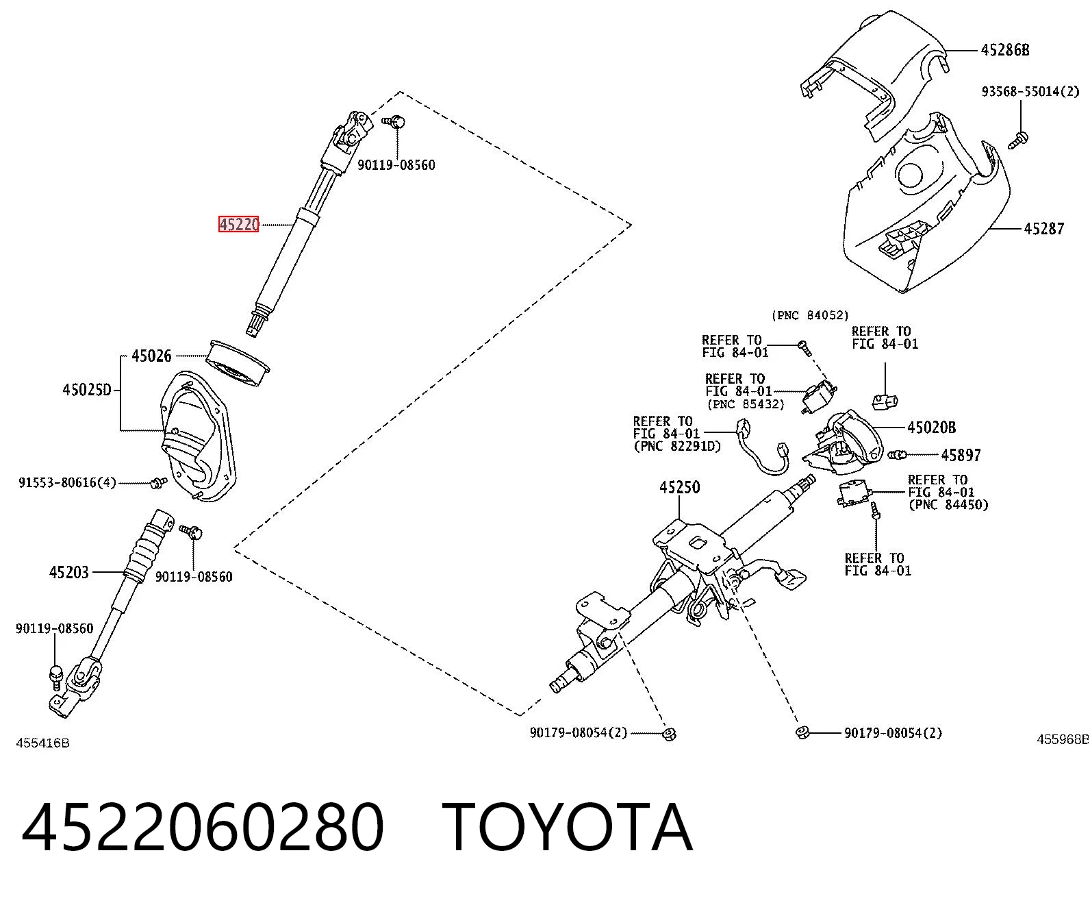 4522060280 Toyota