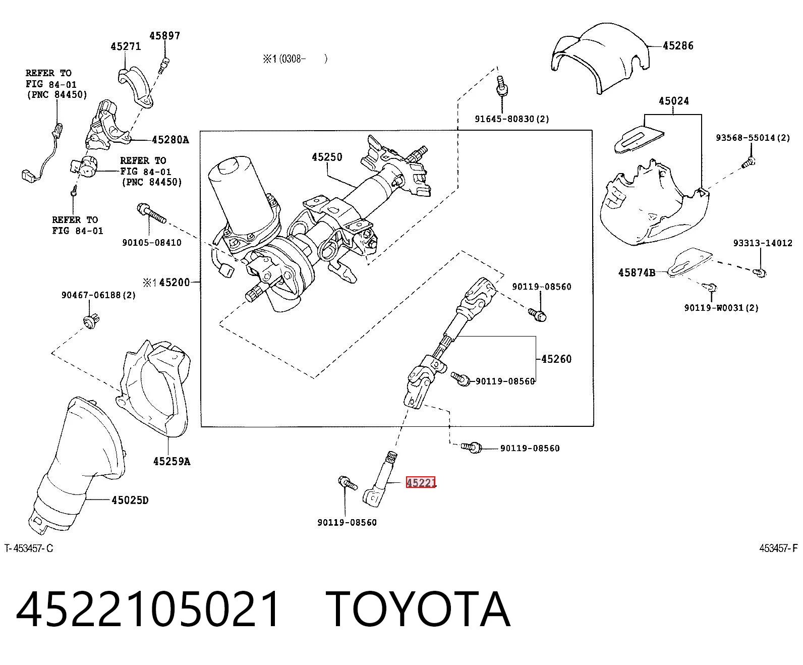 4522105021 Toyota