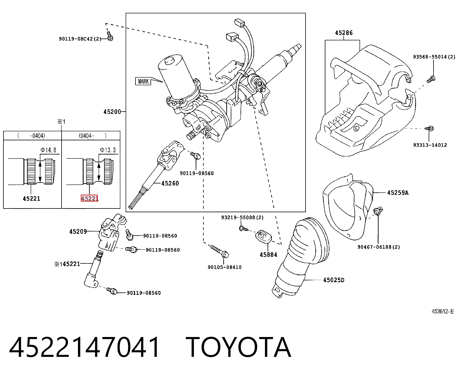 4522147041 Toyota