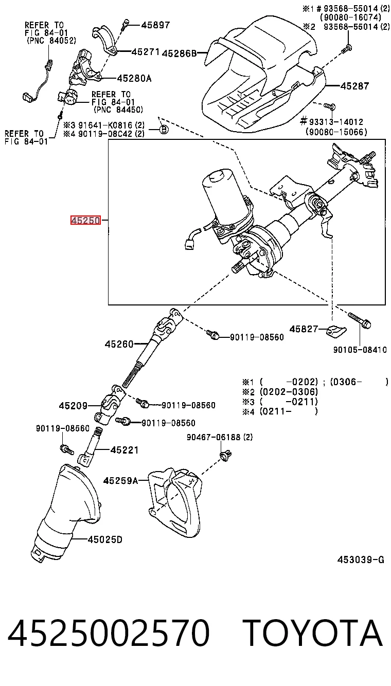 4525002570 Toyota