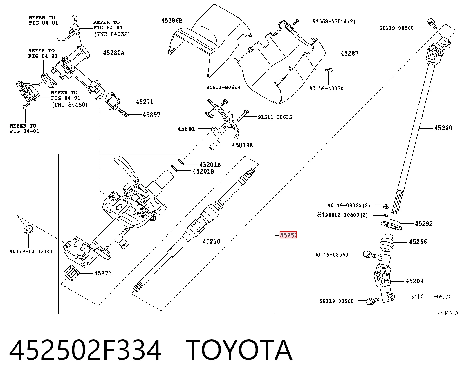 Comprar Columna de dirección Toyota Hiace IV H1, H2 a bajo precio