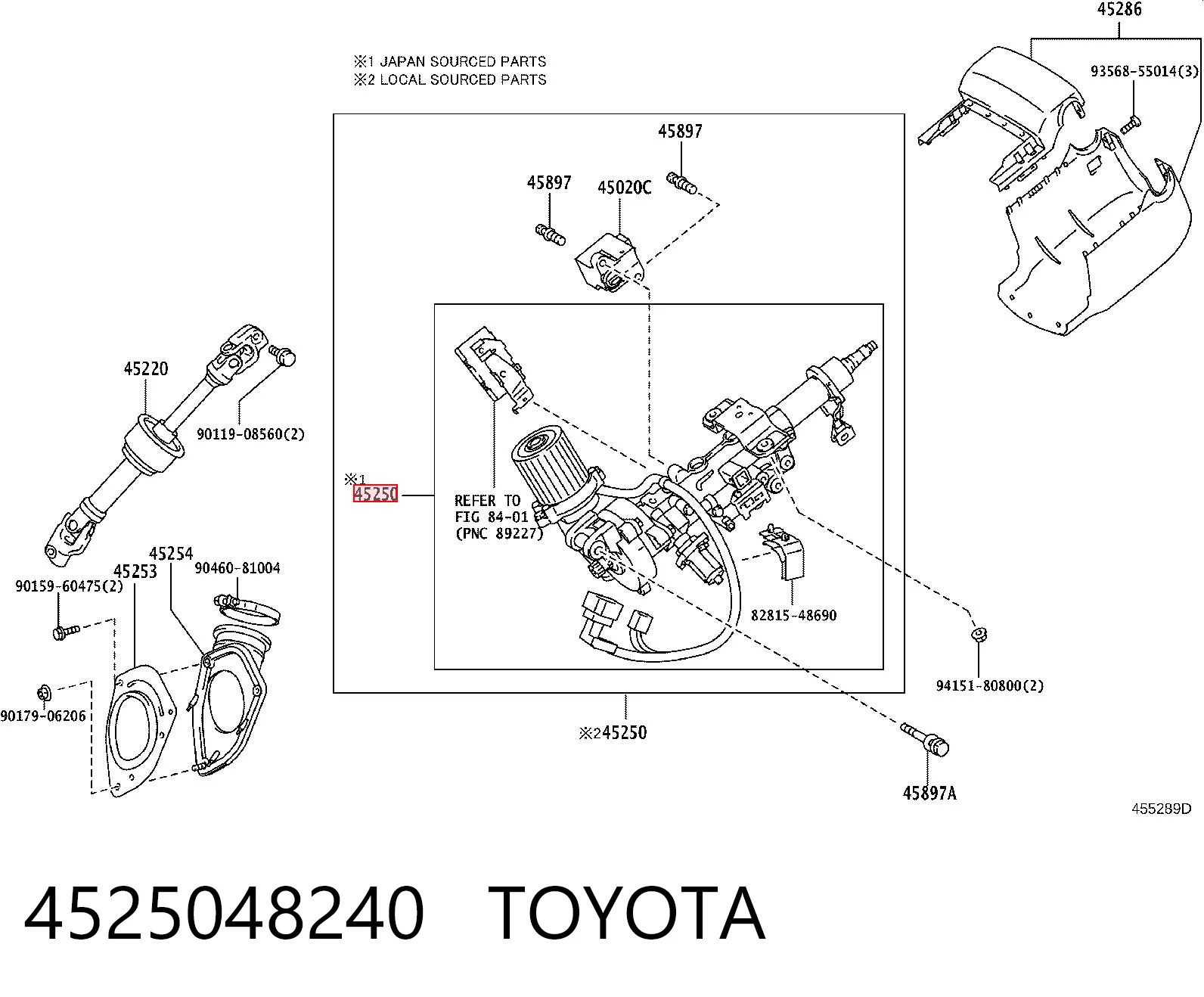 4525048240 Toyota