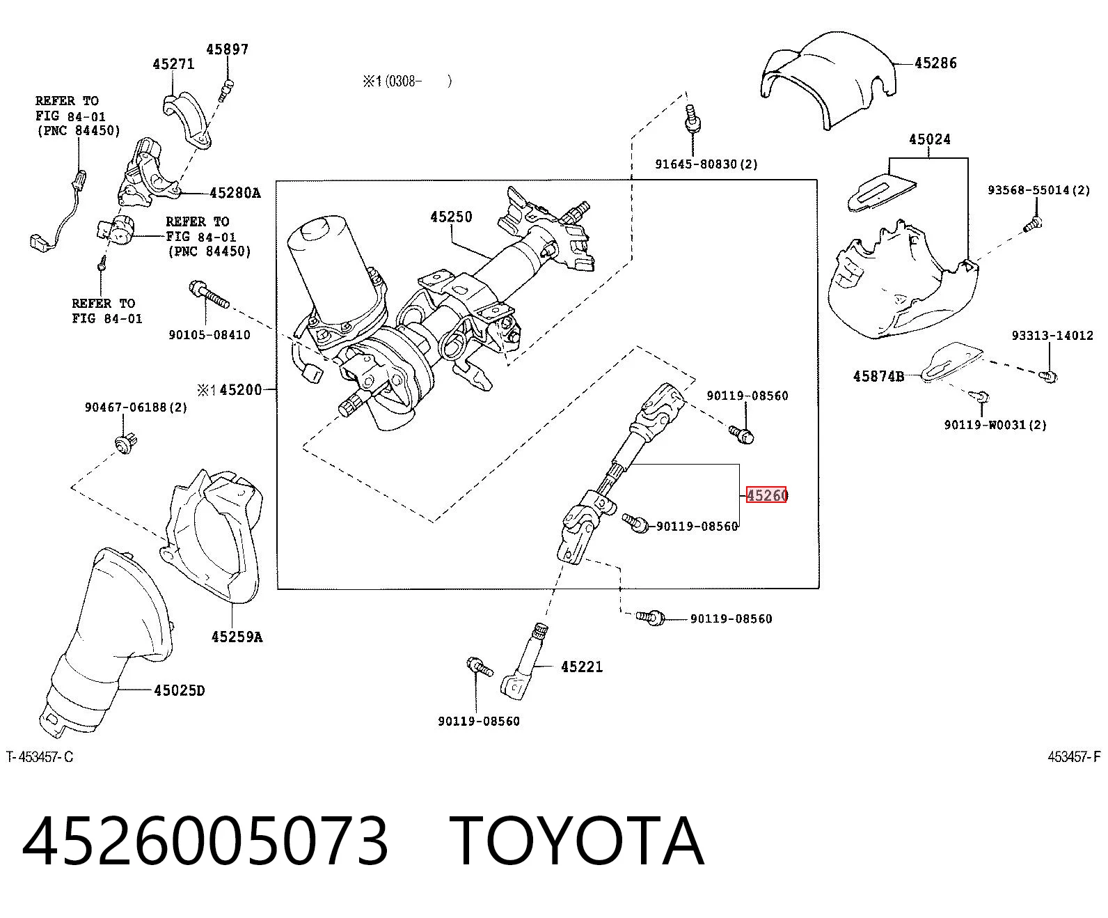 4526005073 Toyota