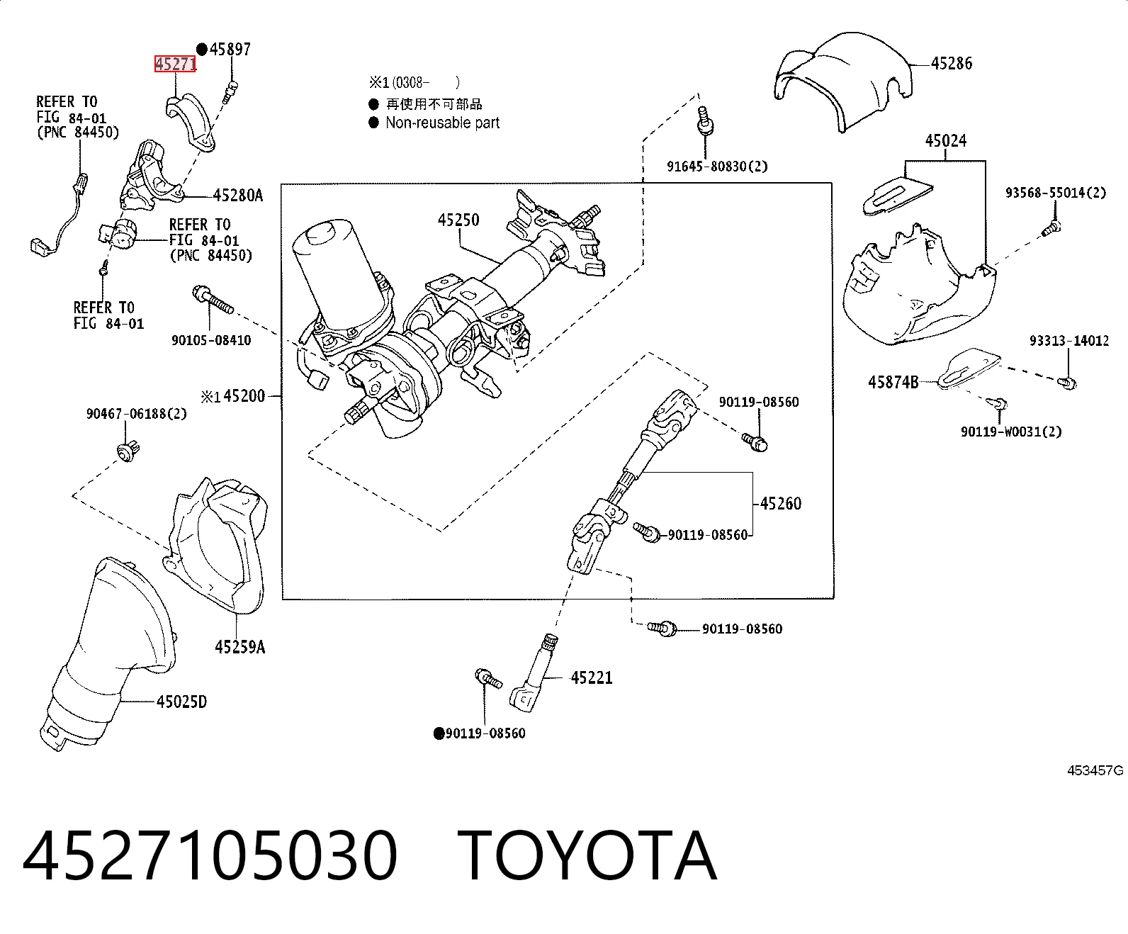 4527105030 Toyota