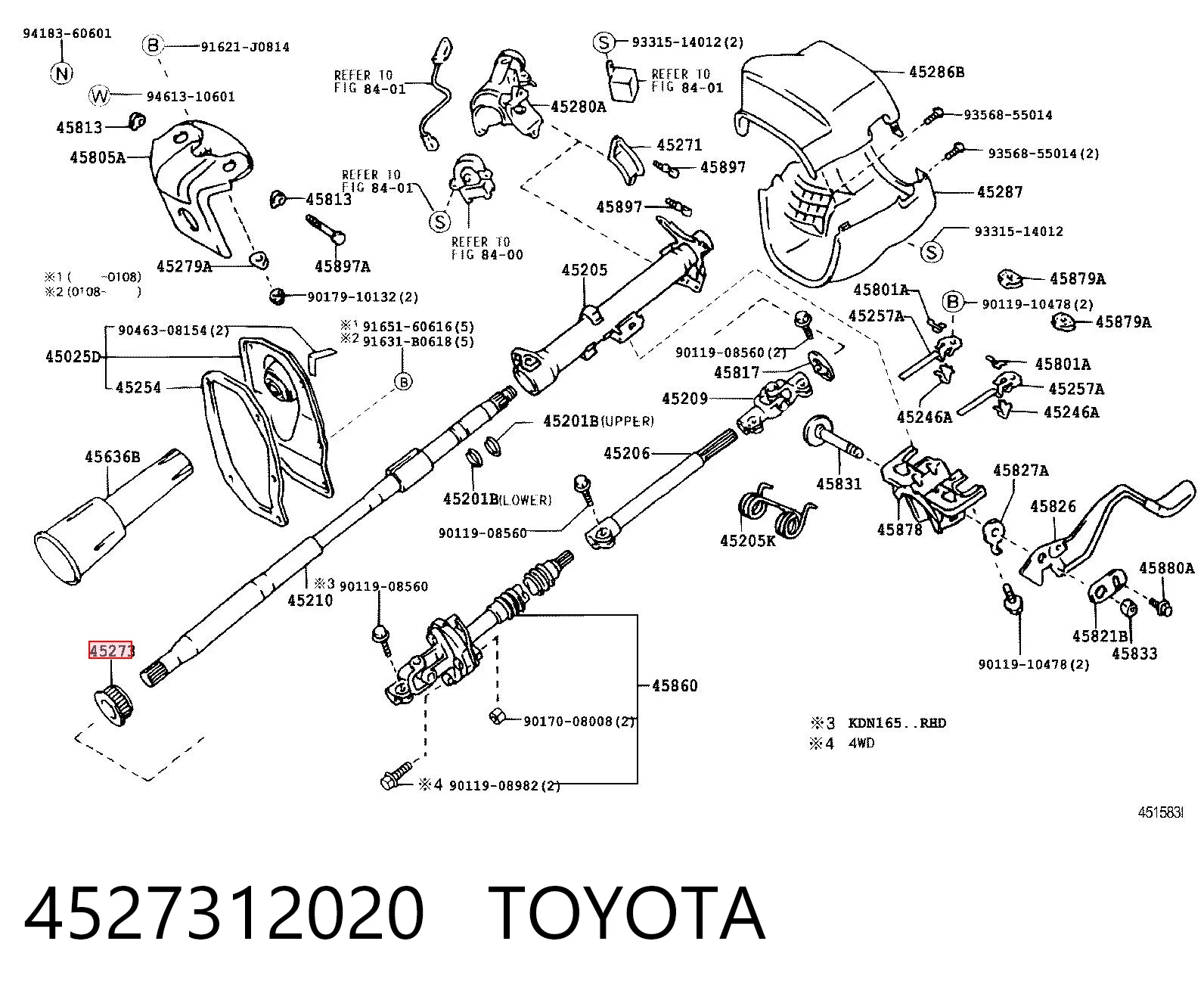 4527312020 Toyota