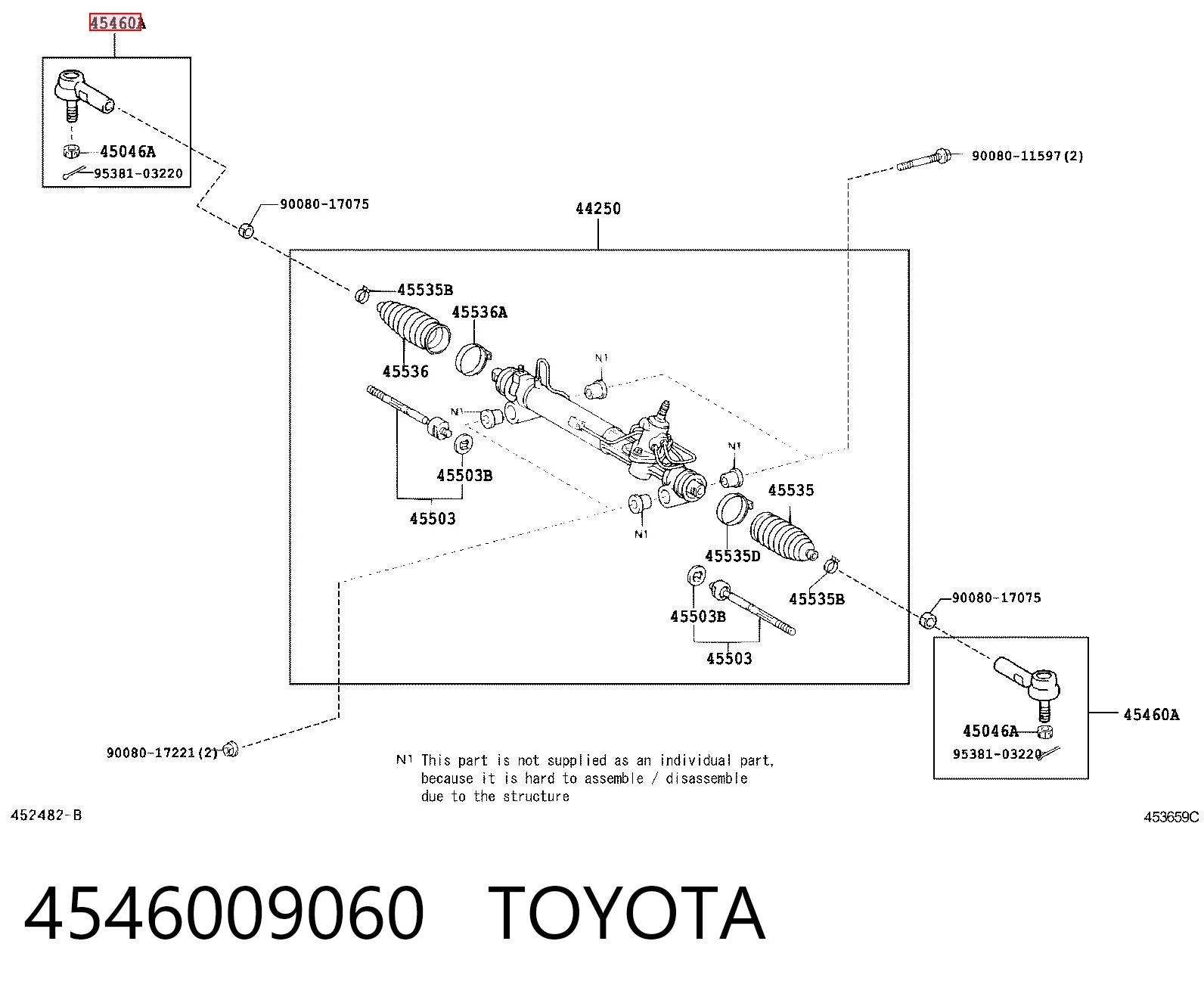 4546009060 Toyota