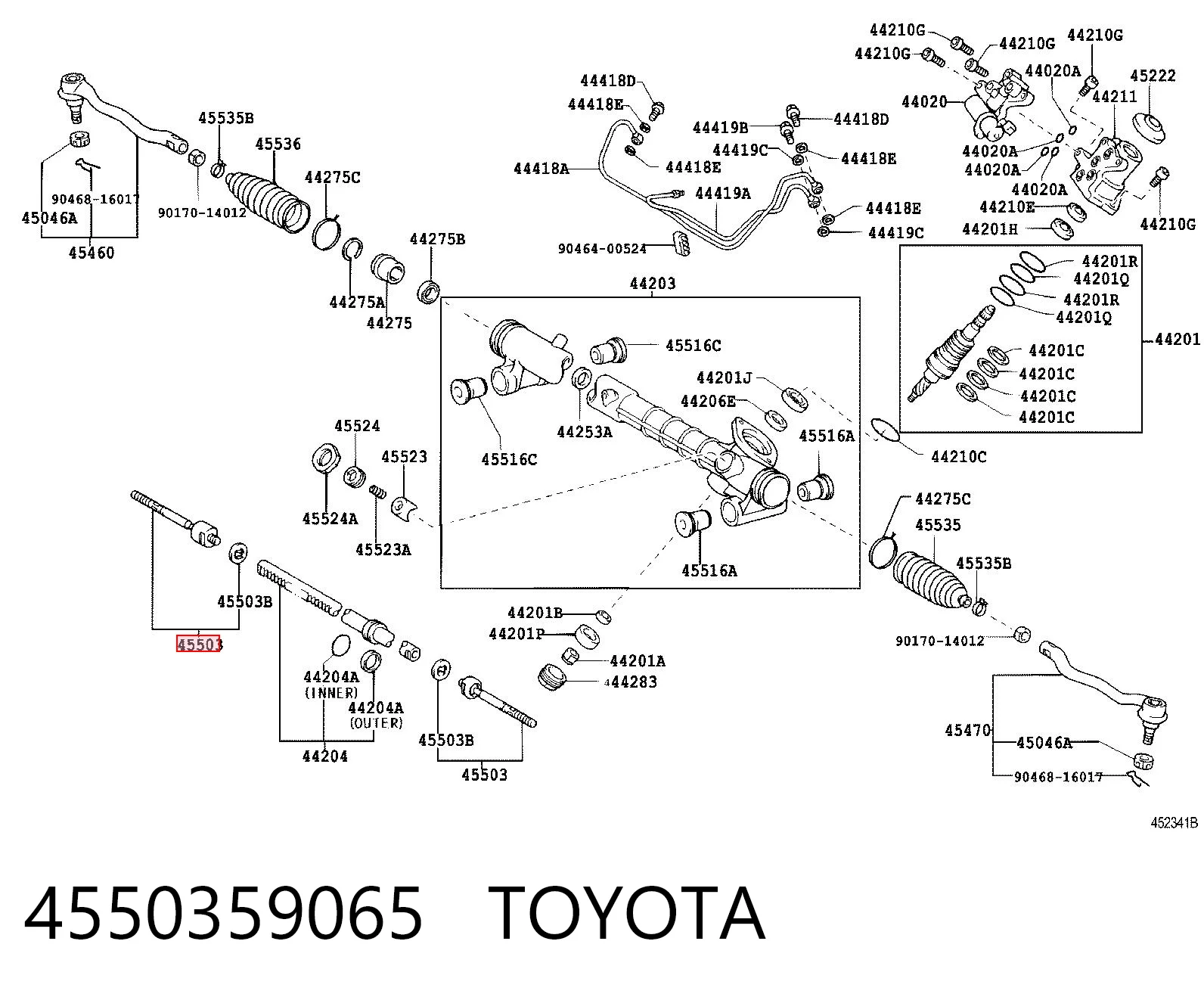 Barra de acoplamiento para Lexus LS UCF30