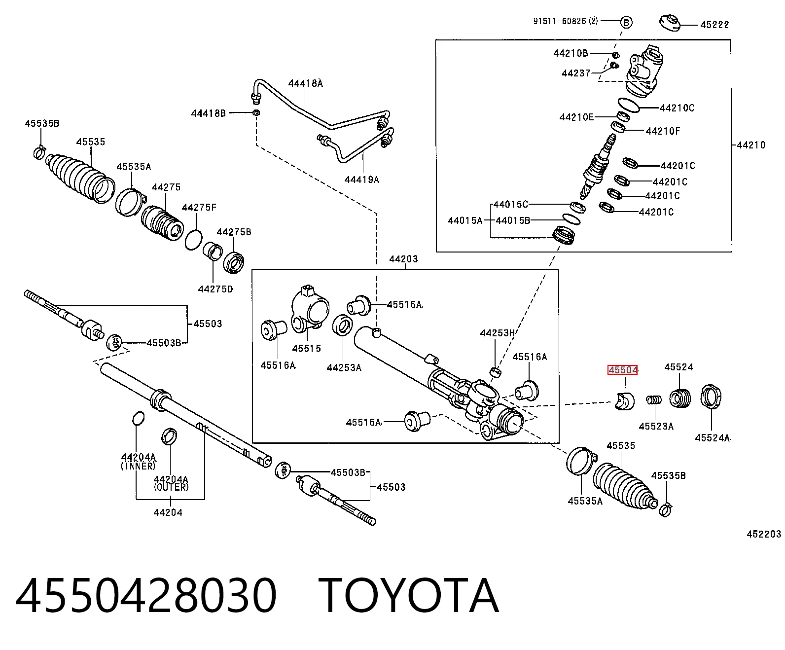 4550428030 Toyota