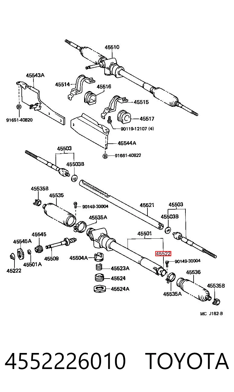 4552226010 Toyota