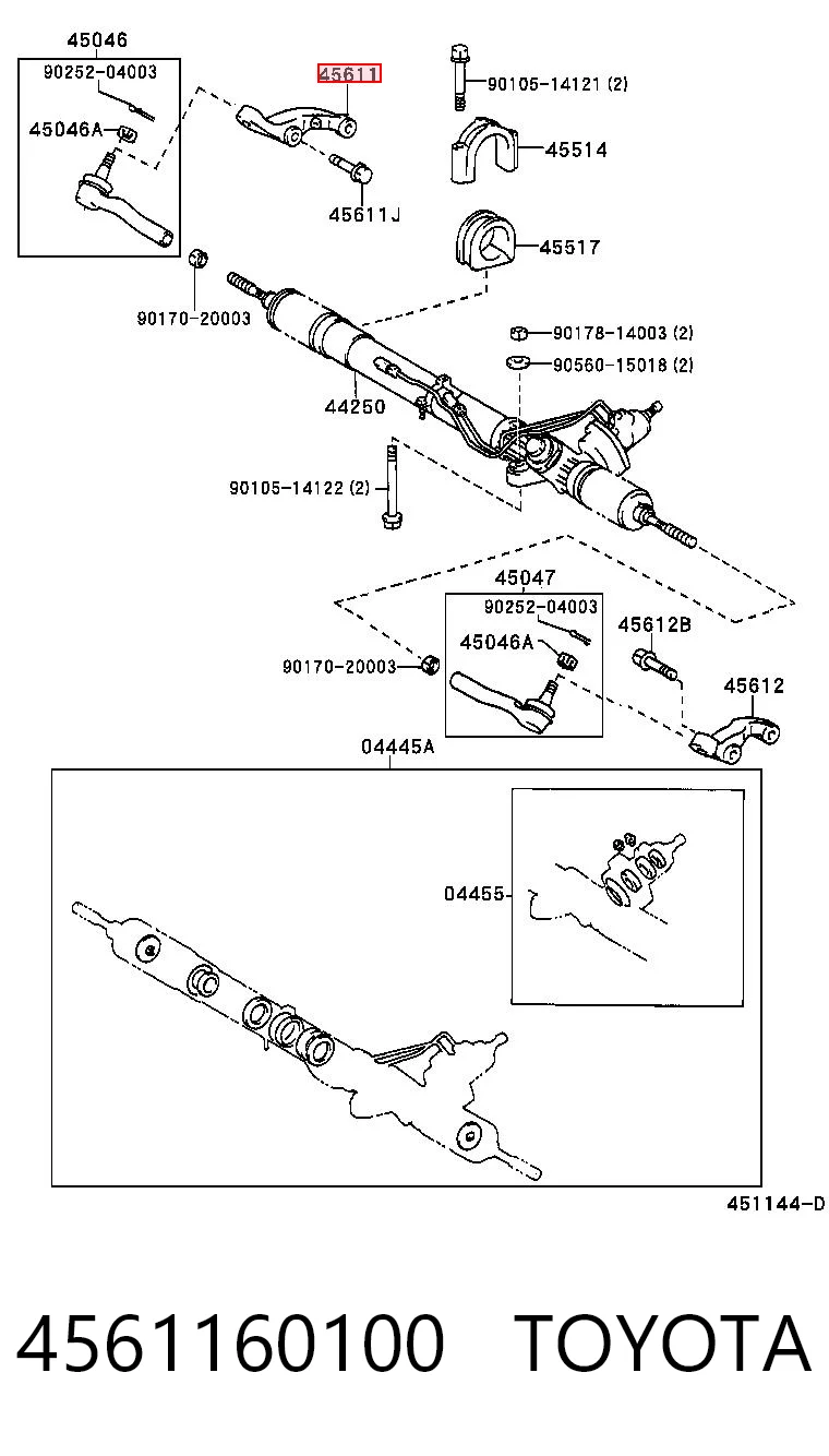 4561160100 Toyota