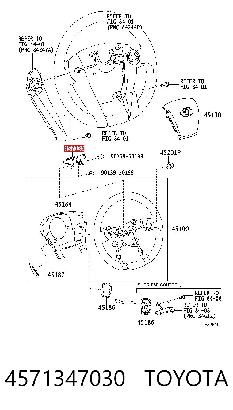 4571347030 Toyota