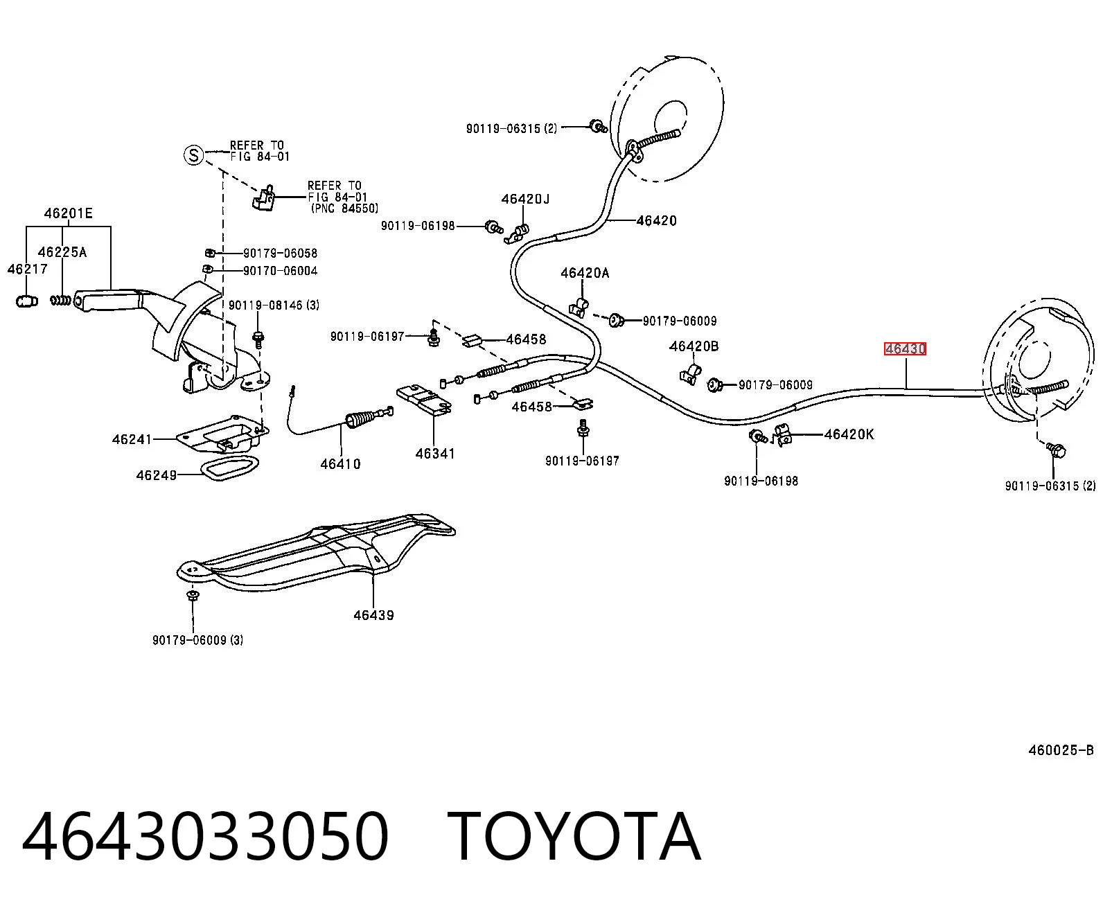 4643033050 Toyota