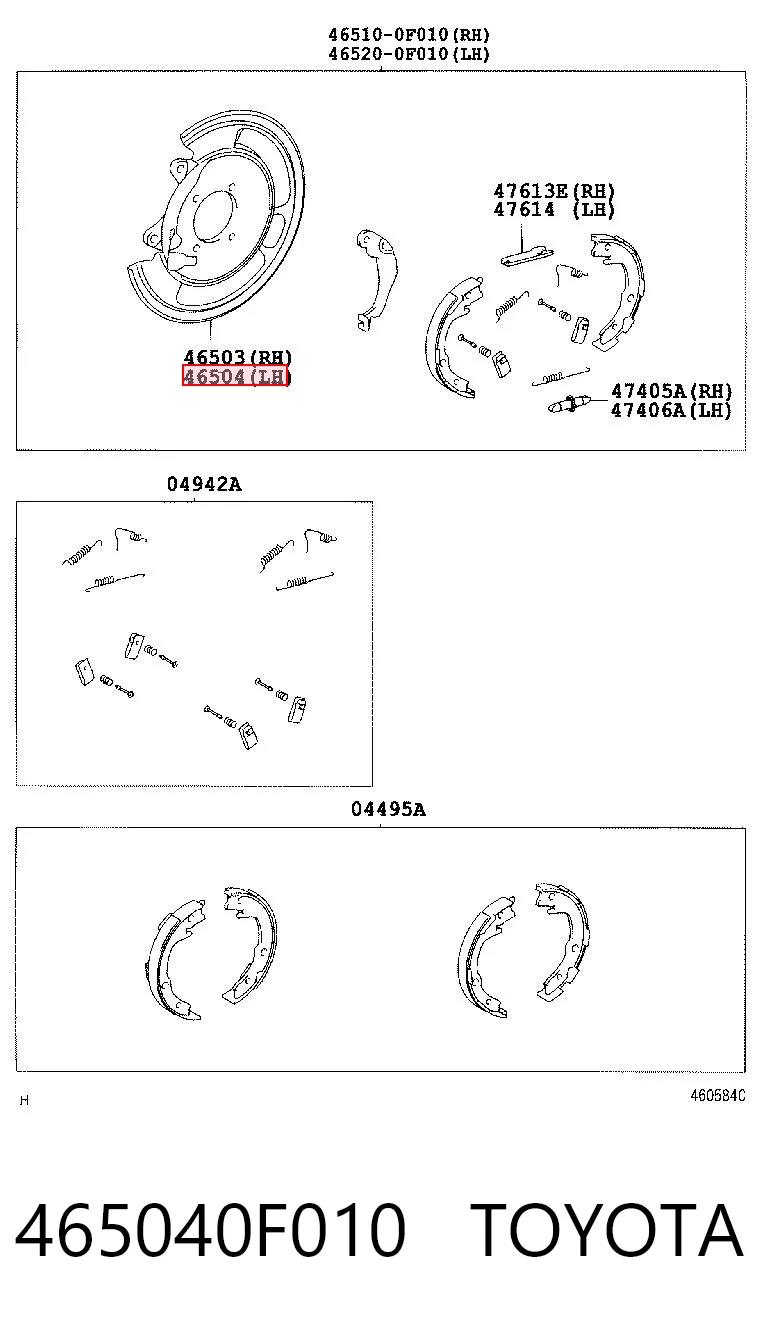 465040F010 Toyota