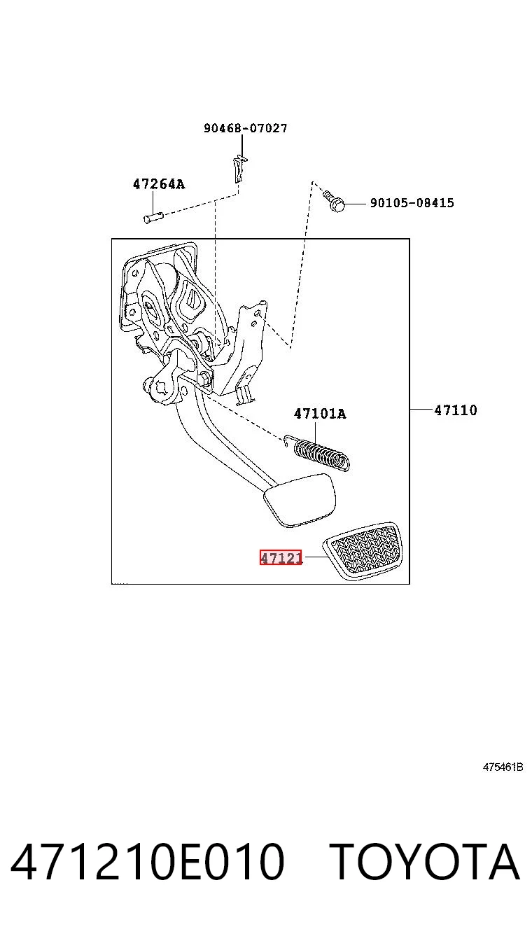471210E010 Toyota