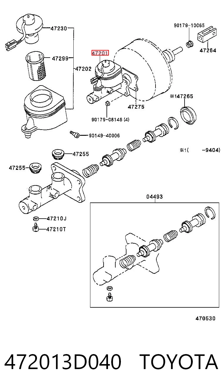 472013D040 Toyota