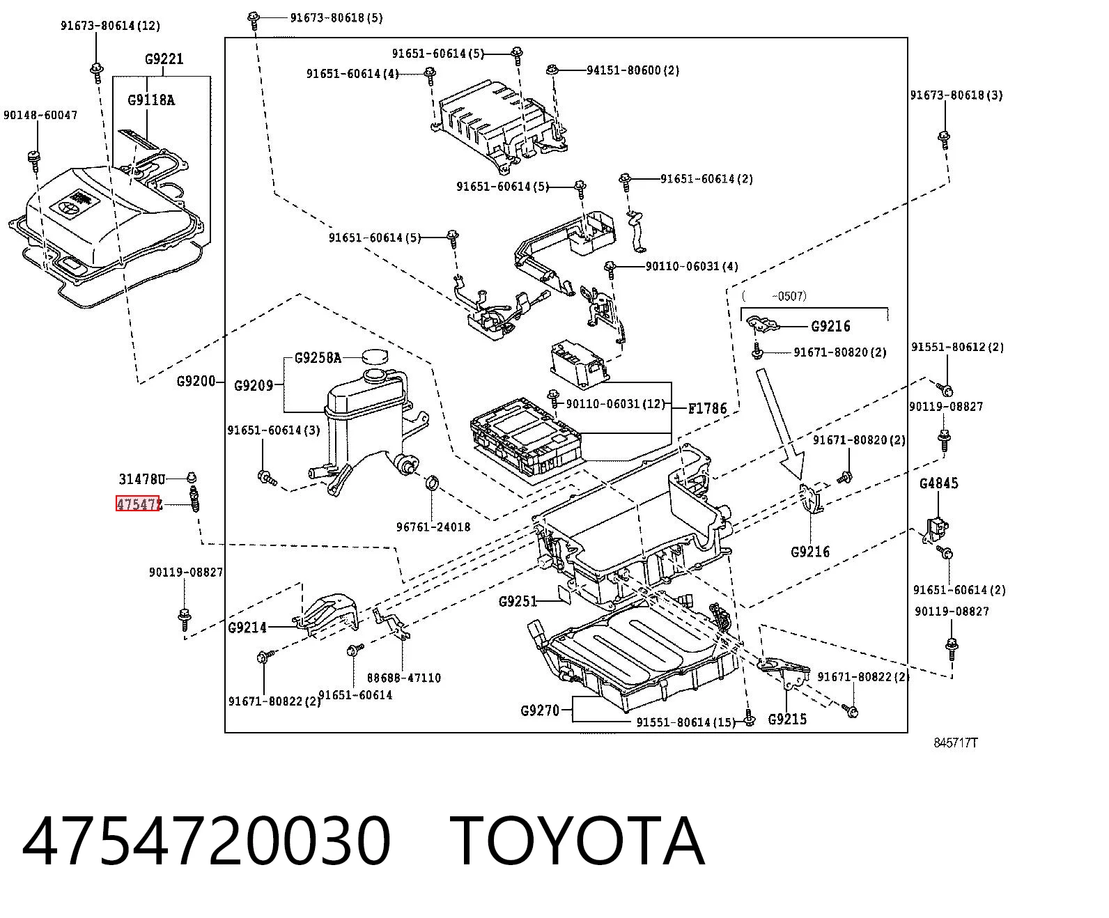 4754720030 Toyota