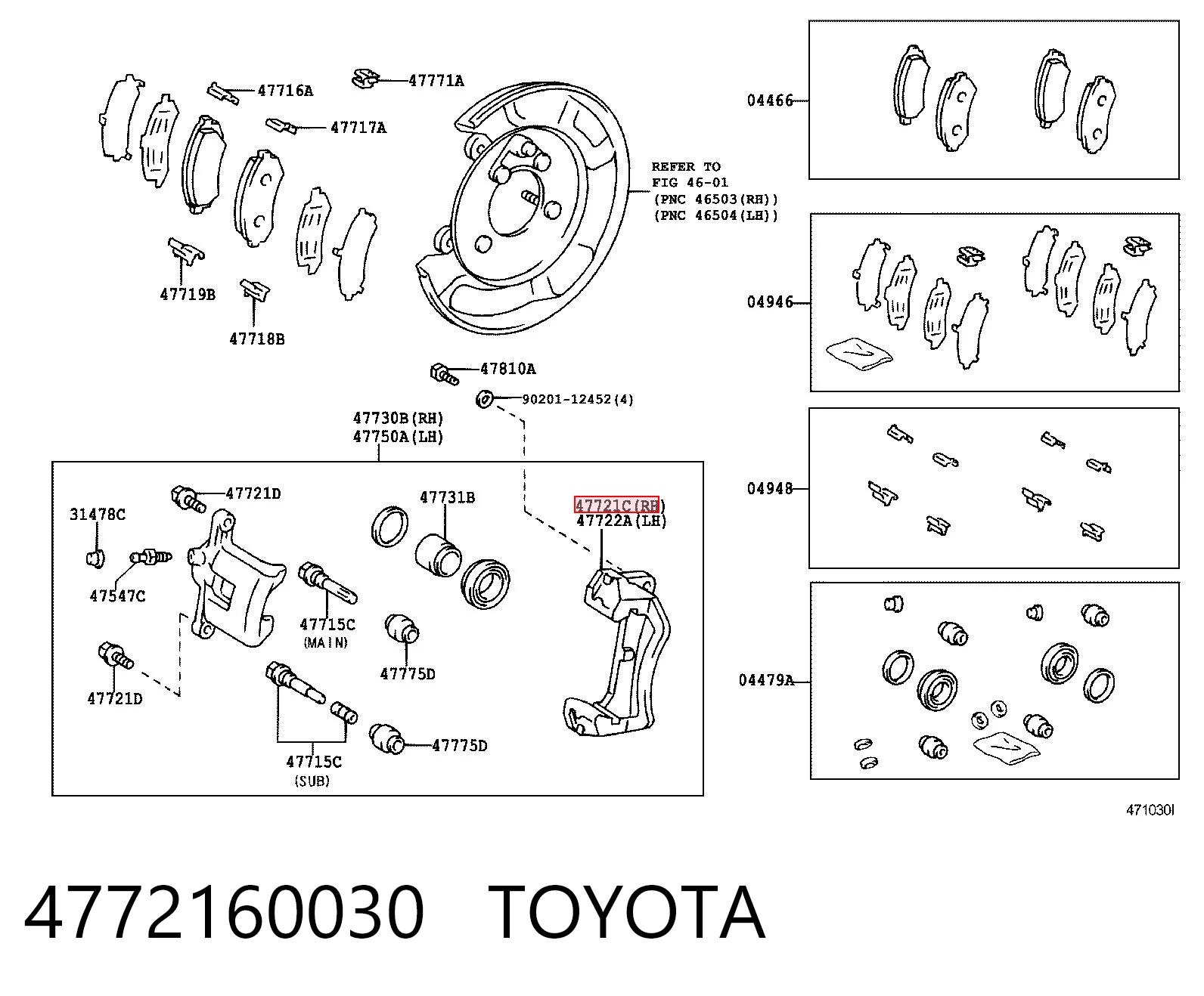 4772160030 Toyota