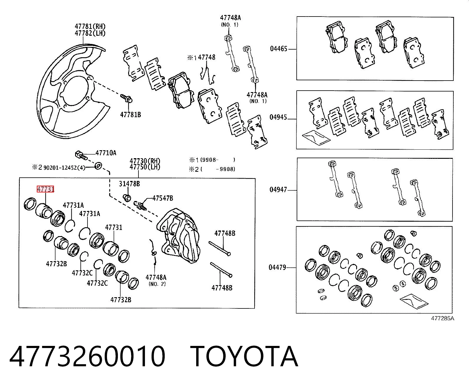 4773260010 Toyota