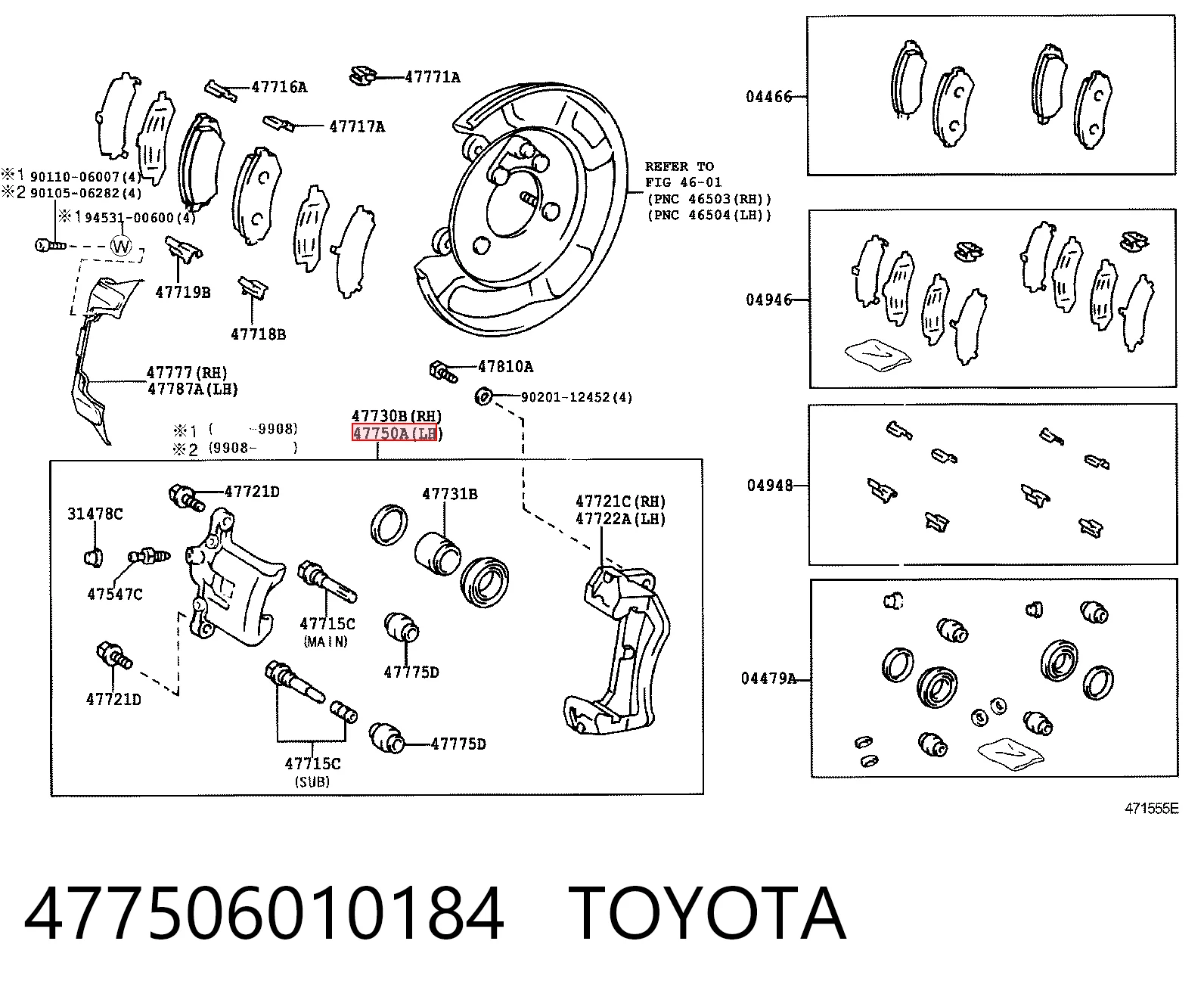 477506010184 Toyota