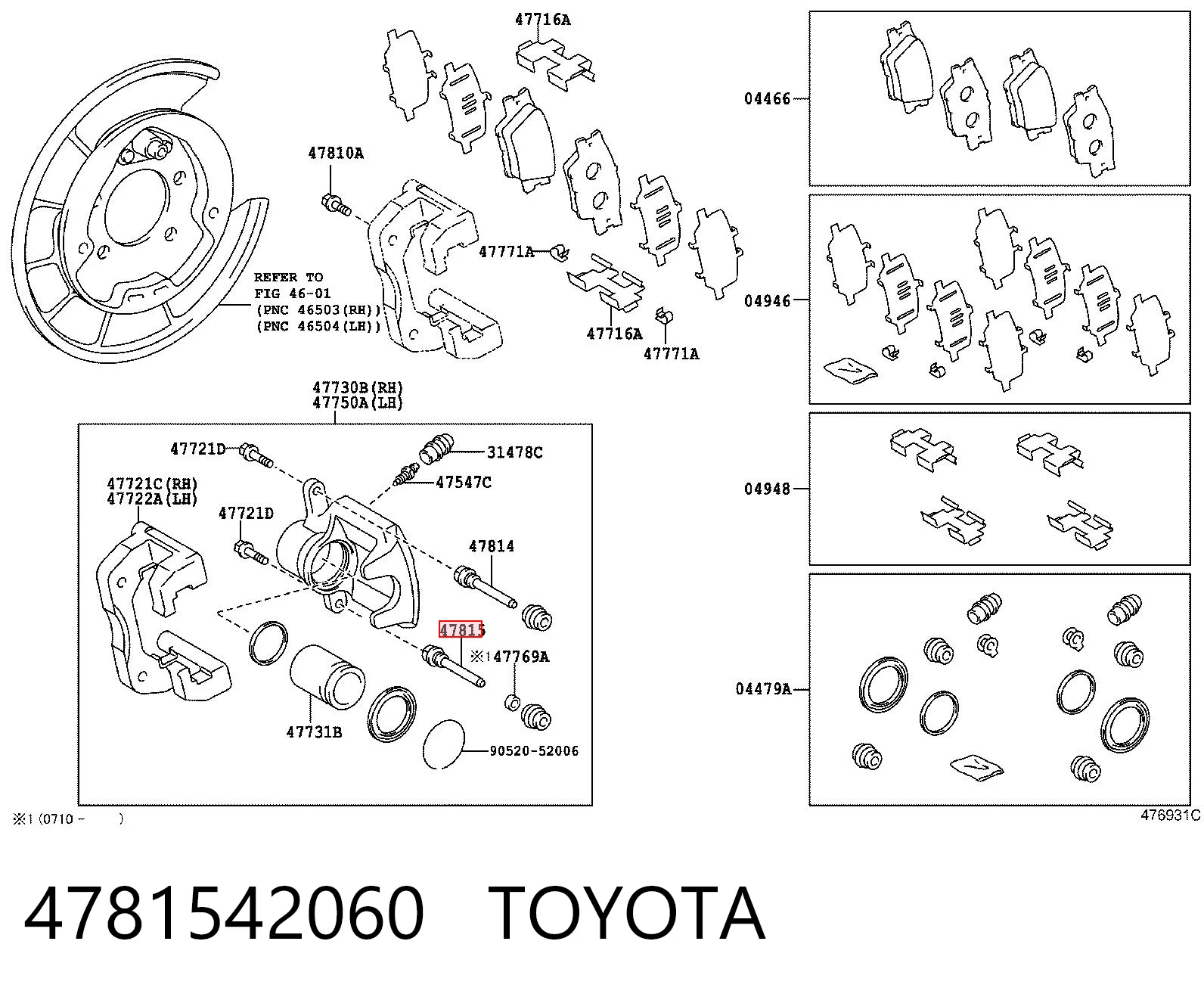 4781542060 Toyota