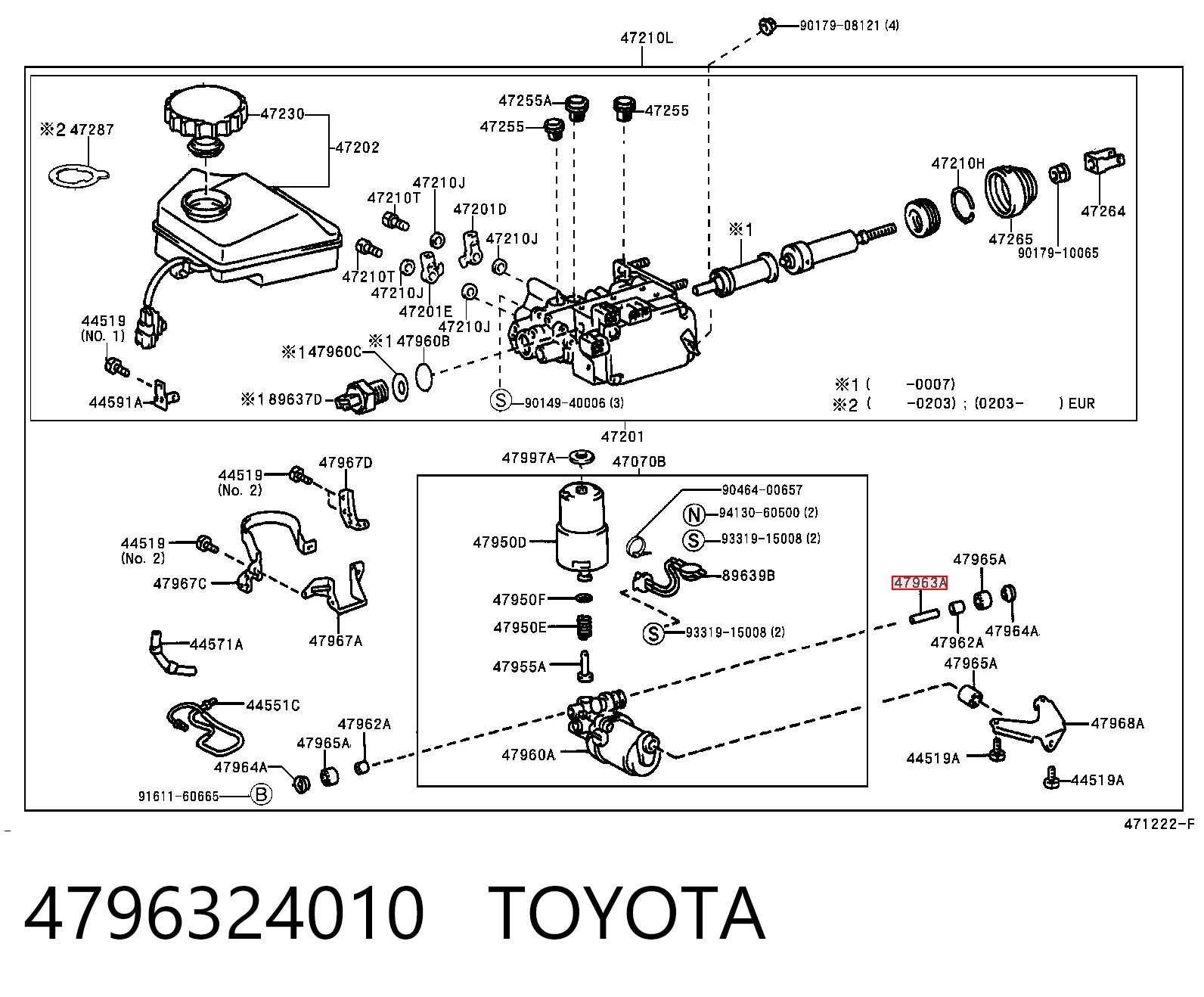 4796324010 Toyota