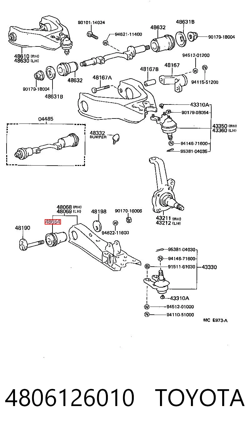 4806126010 Toyota