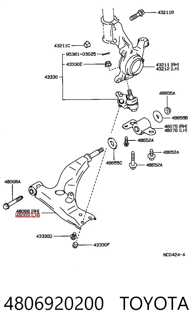 4806920200 Toyota