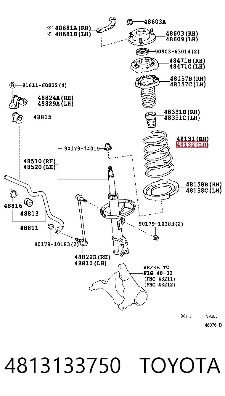 Comprar Muelle delantero Toyota Camry IV V20