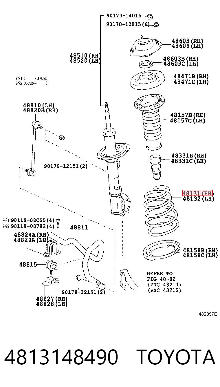 4813148490 Toyota