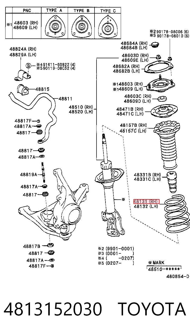 4813152030 Toyota