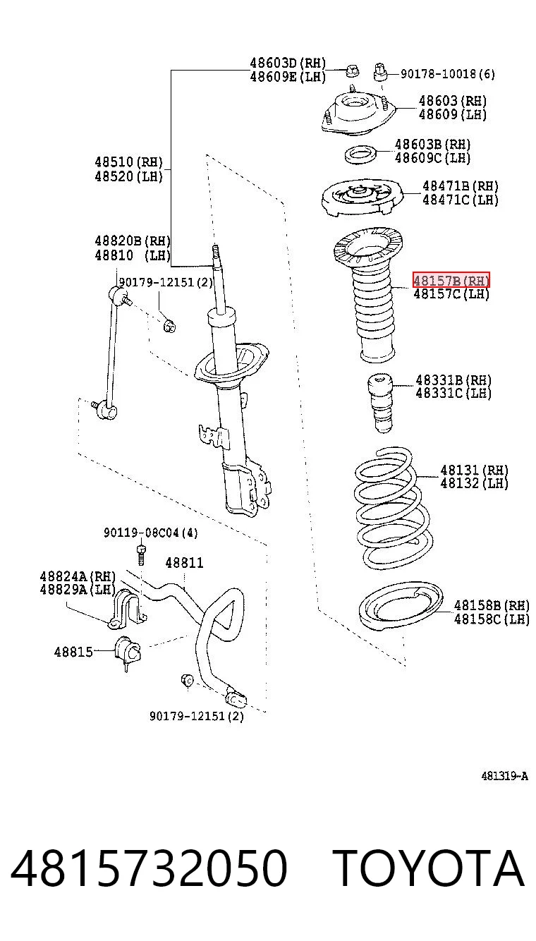 4815732050 Toyota