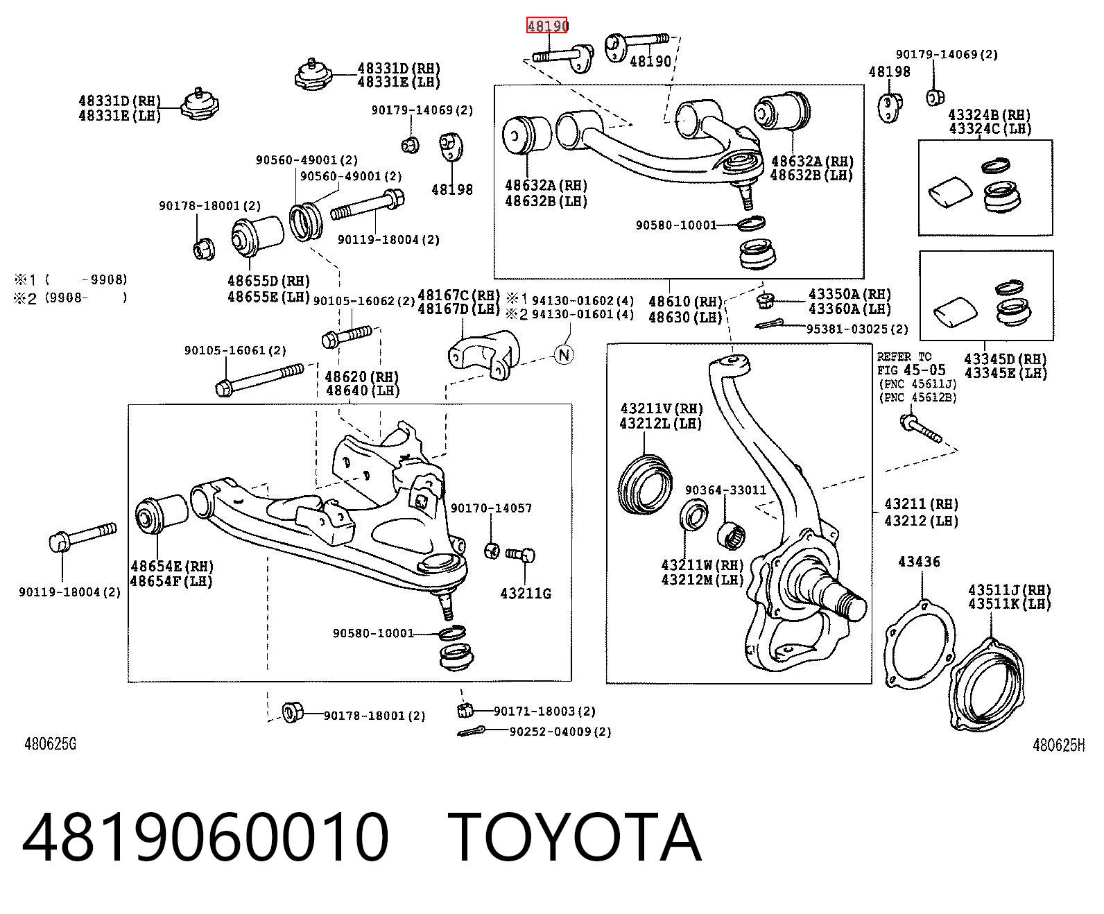 4819060010 Toyota