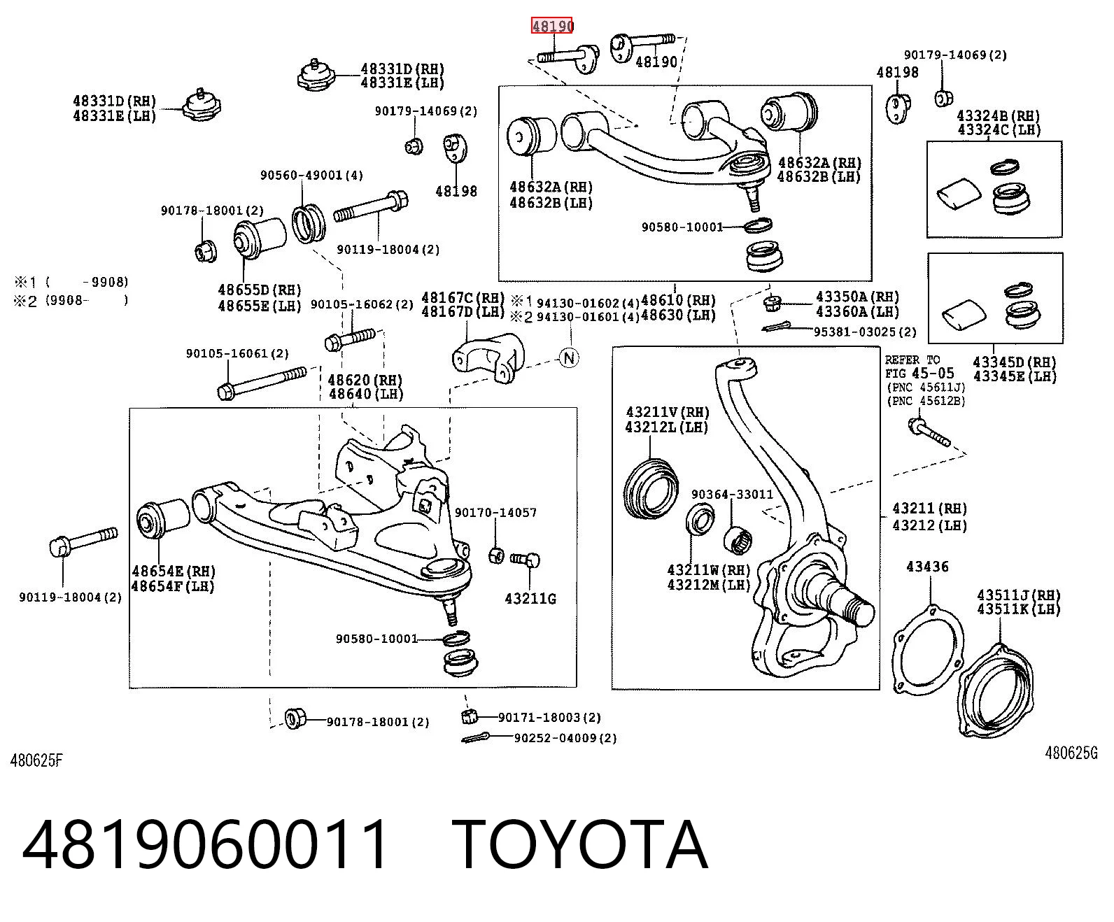 4819060011 Toyota
