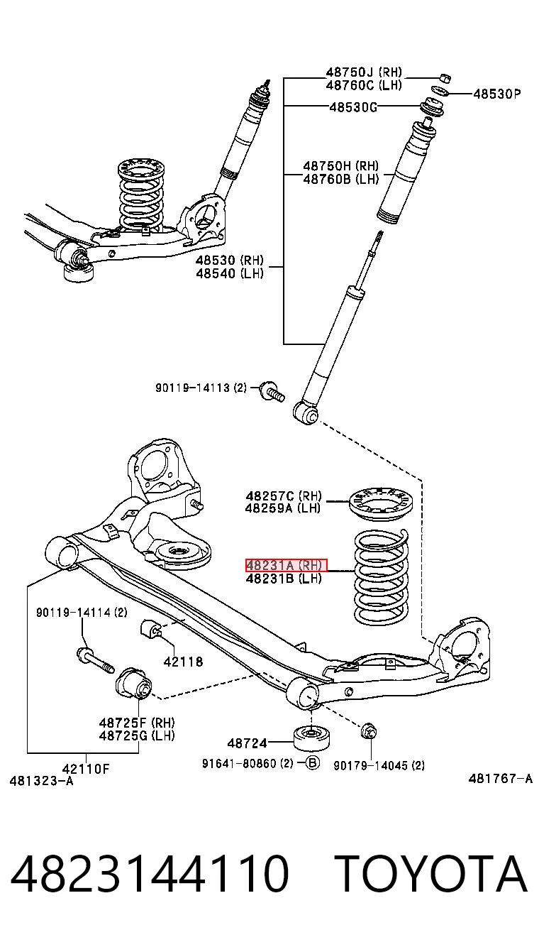 4823144110 Toyota