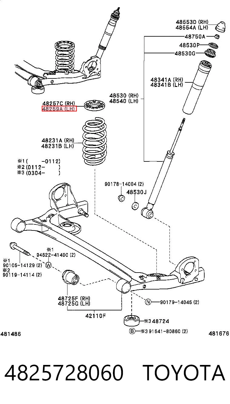 4825728060 Toyota