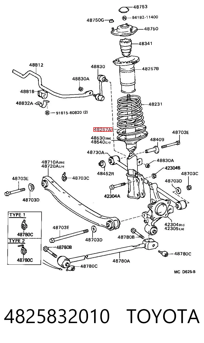 4825832010 Toyota