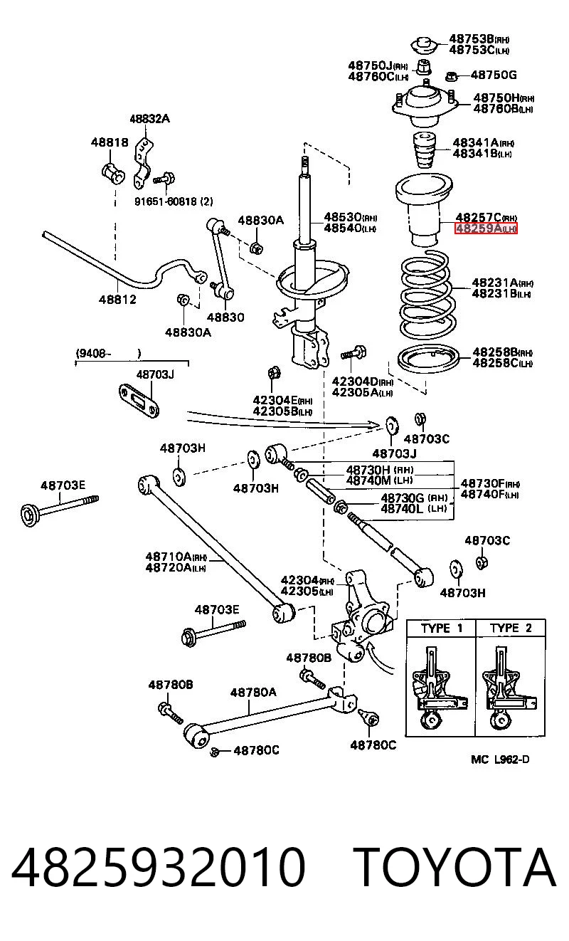 4825932010 Toyota