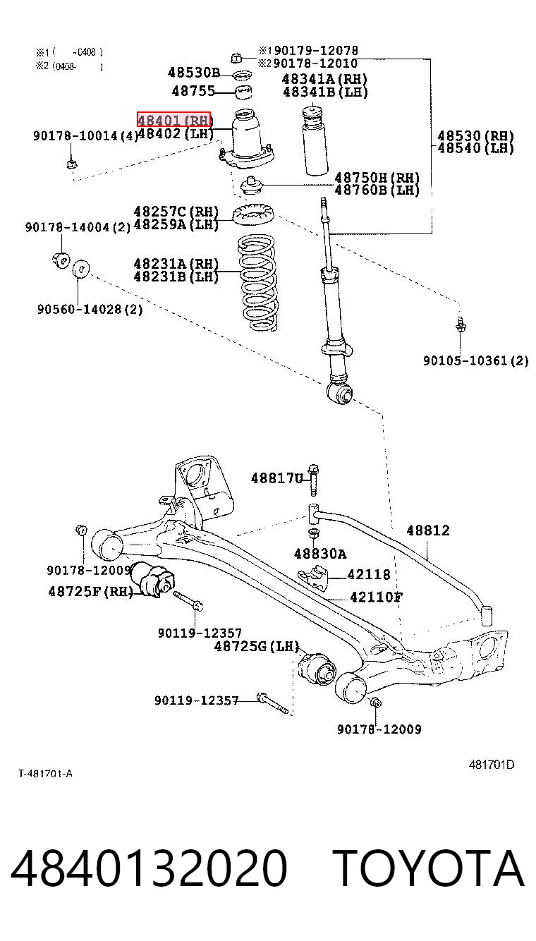 4840132020 Toyota