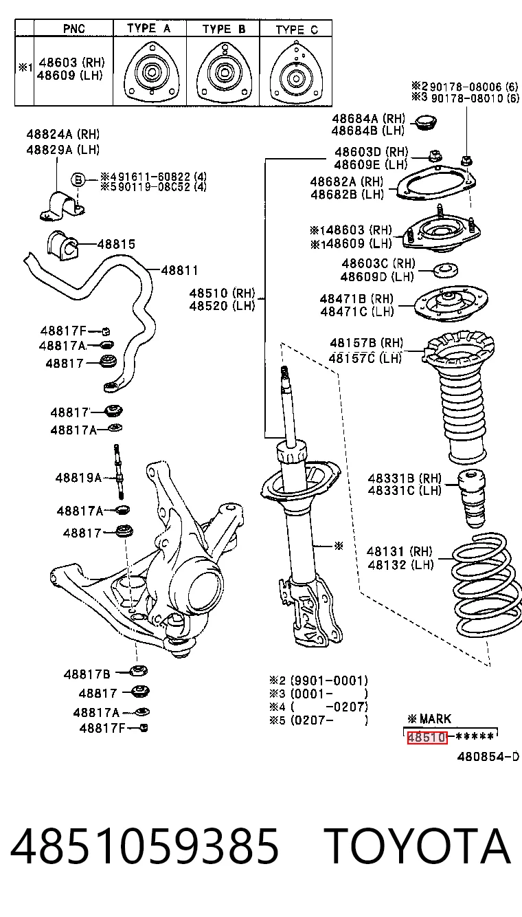 4851059385 Toyota