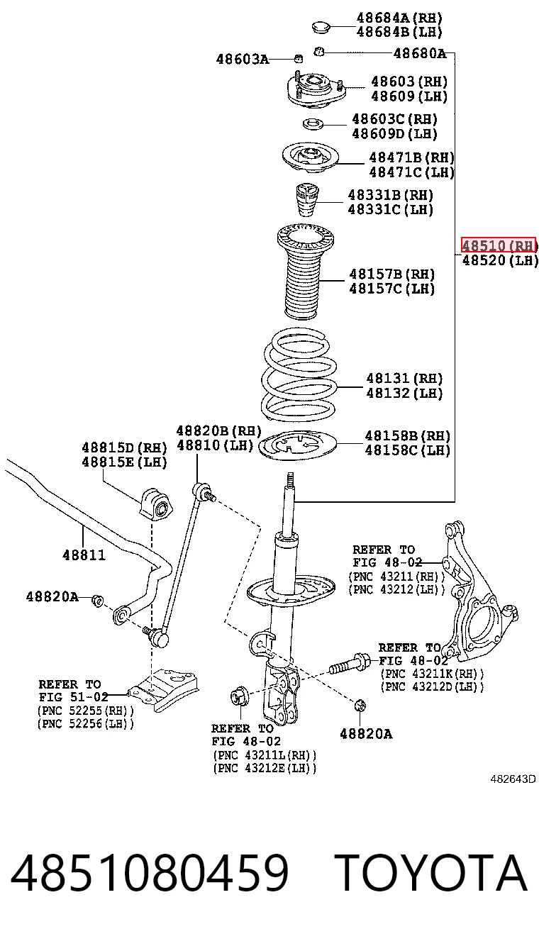 4851080459 Toyota