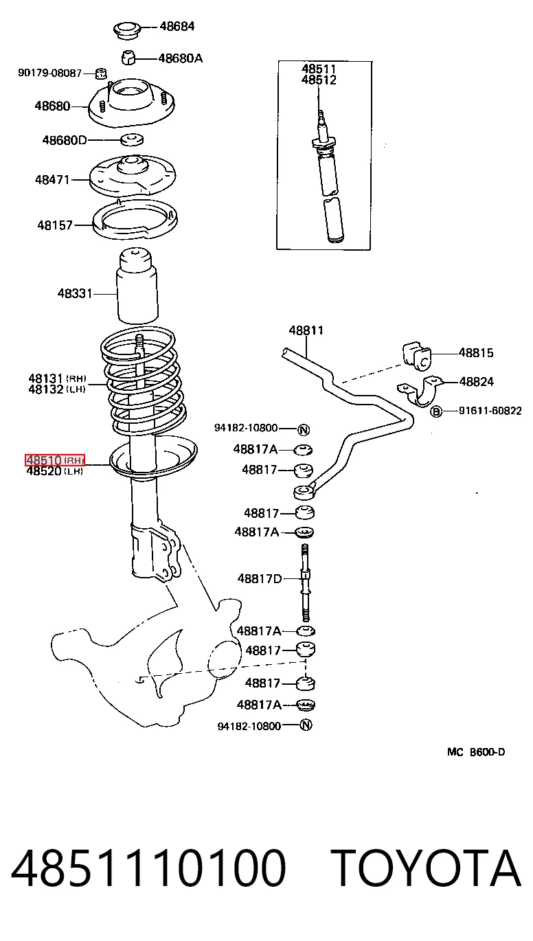 Amortiguador 110402 Sachs