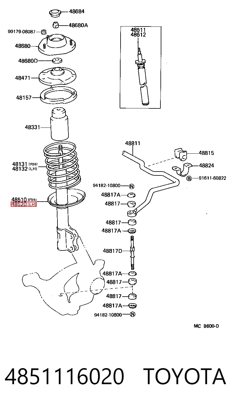 Amortiguador delantero Sachs 110402