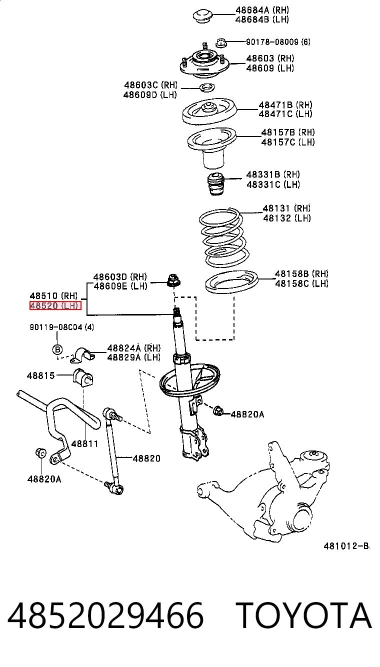 4852029466 Toyota