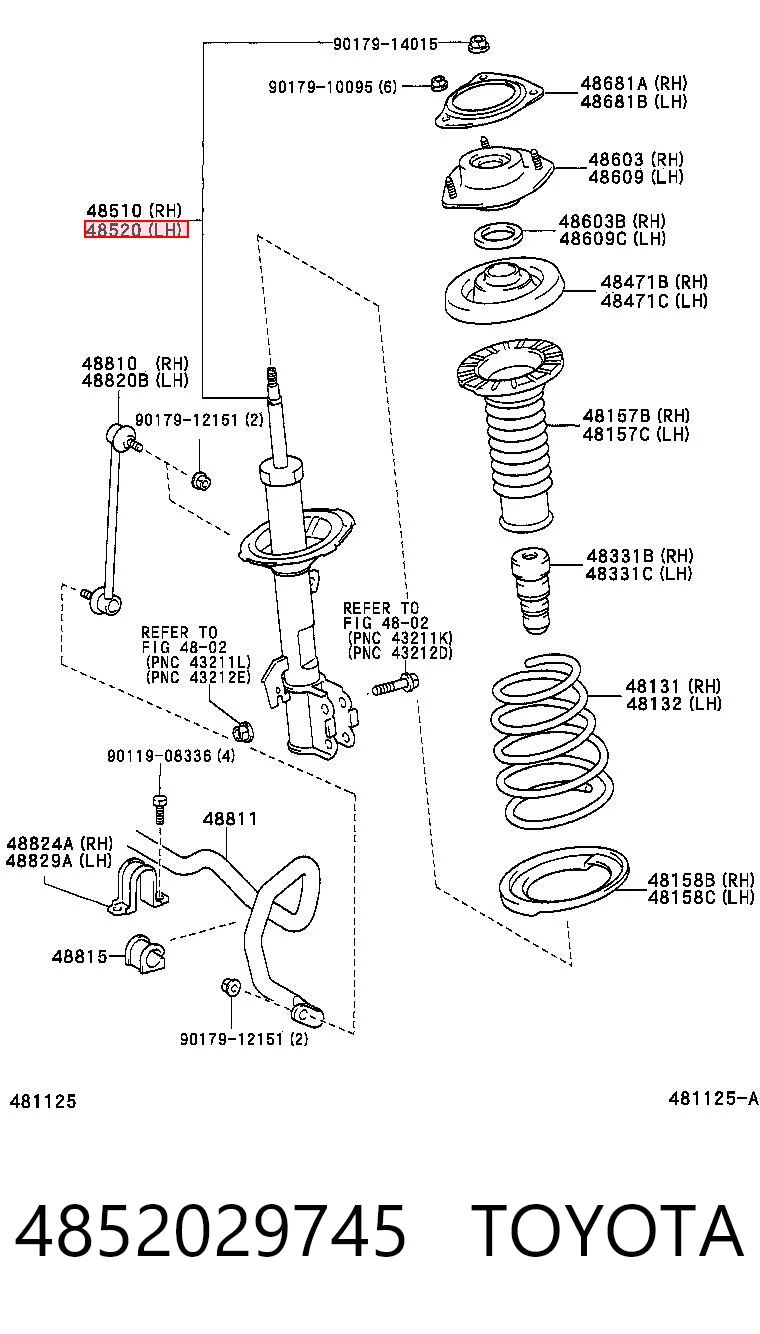 4852029745 Toyota