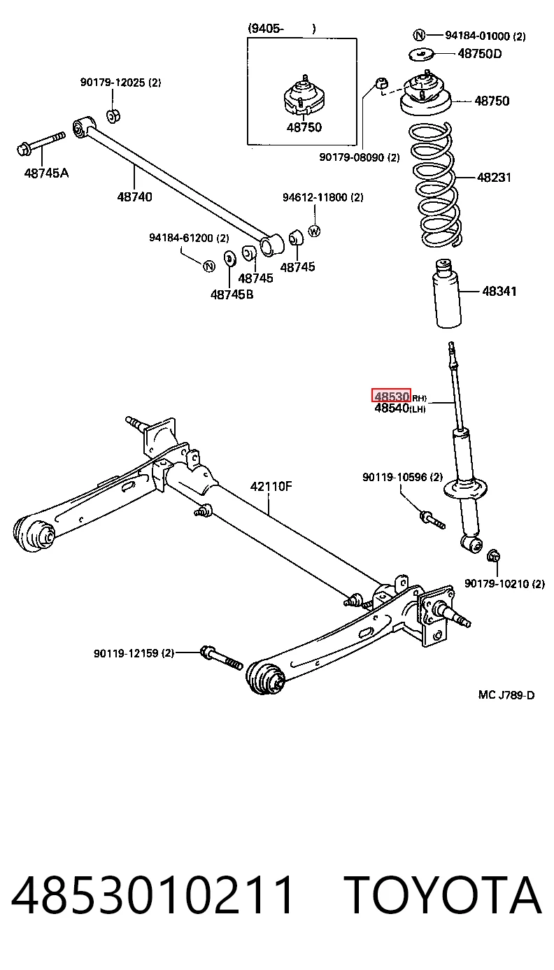 4853010211 Toyota