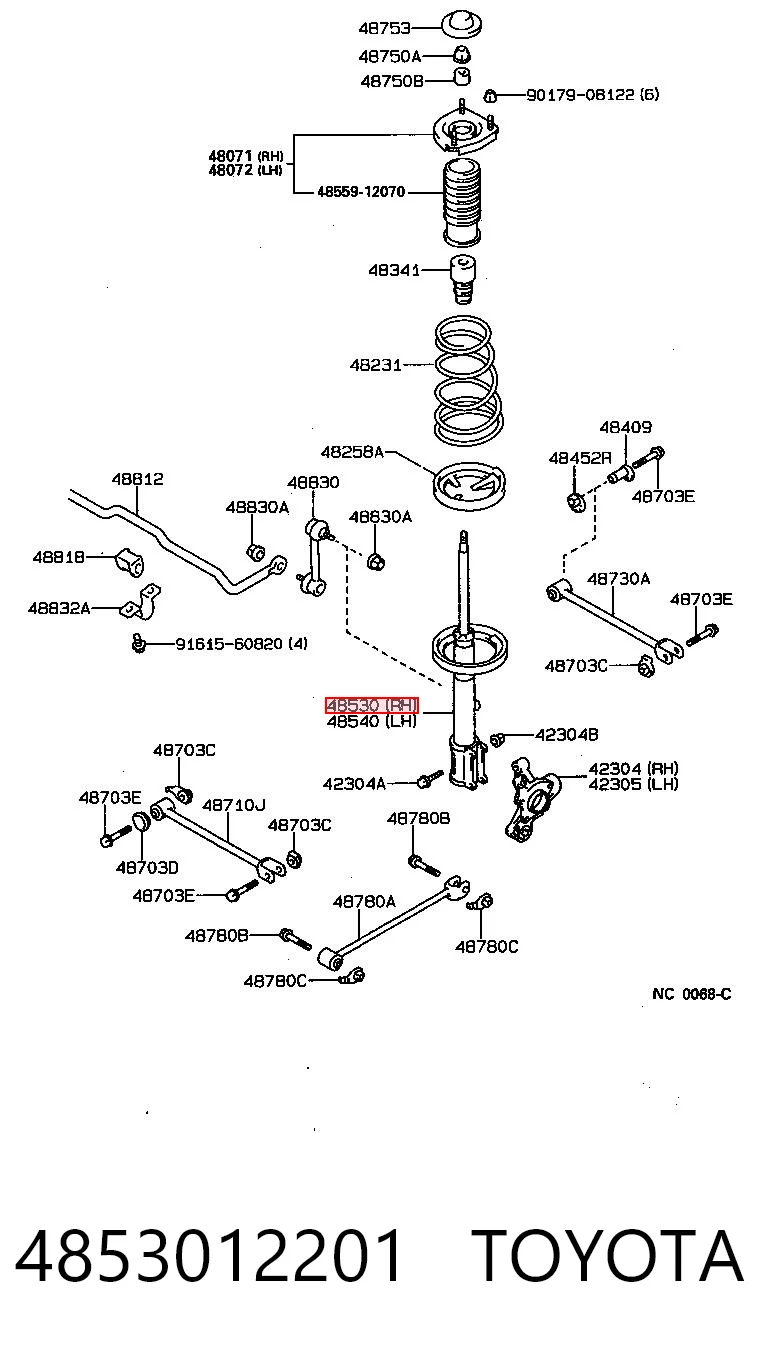 4853012201 Toyota