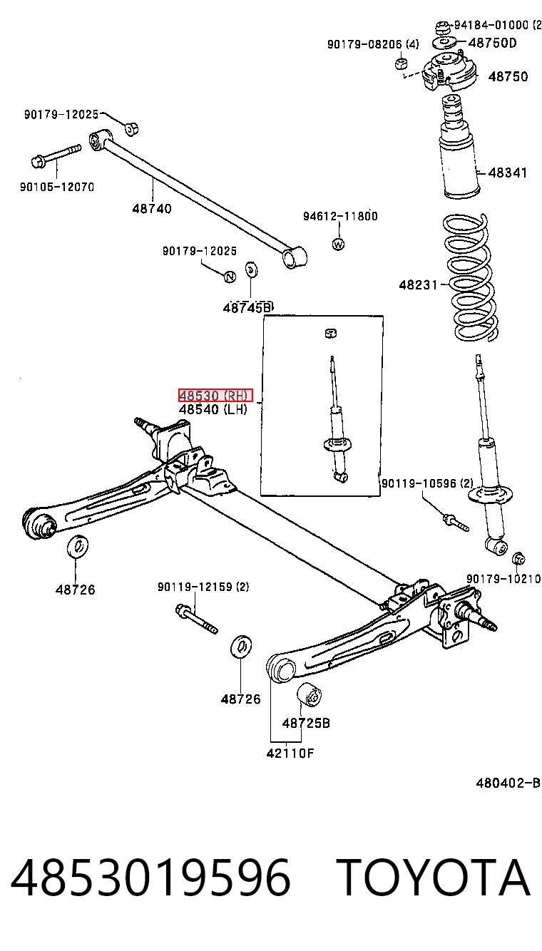 4853019596 Toyota