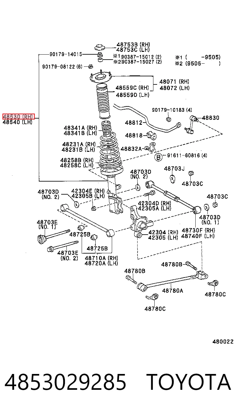 4853029285 Toyota