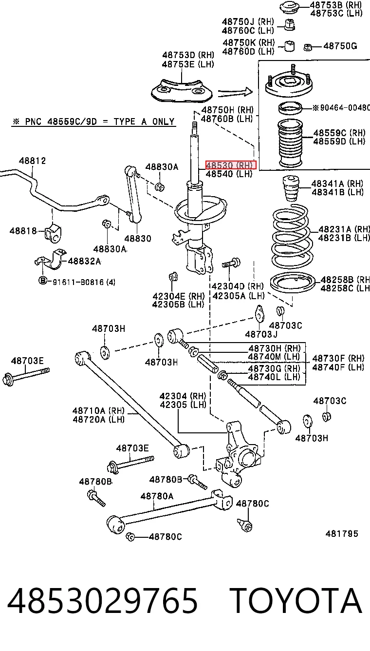 4853029765 Toyota